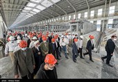 جشن تکمیل ظرفیت بزرگترین کارخانه آلومینیوم جنوب و احداث نیروگاه غدیر - لامرد