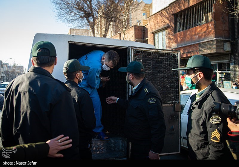 بازداشت اوباش کری‌خوان توسط پلیس امنیت تهران