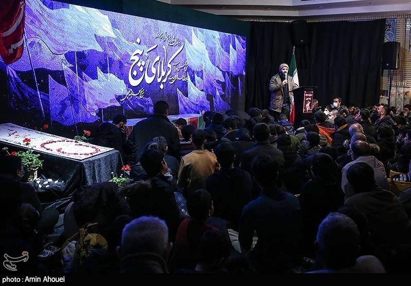 مداحی رضا هلالی در یادواره شهدای عملیات کربلای 5 در مسجد پنبه‌چی