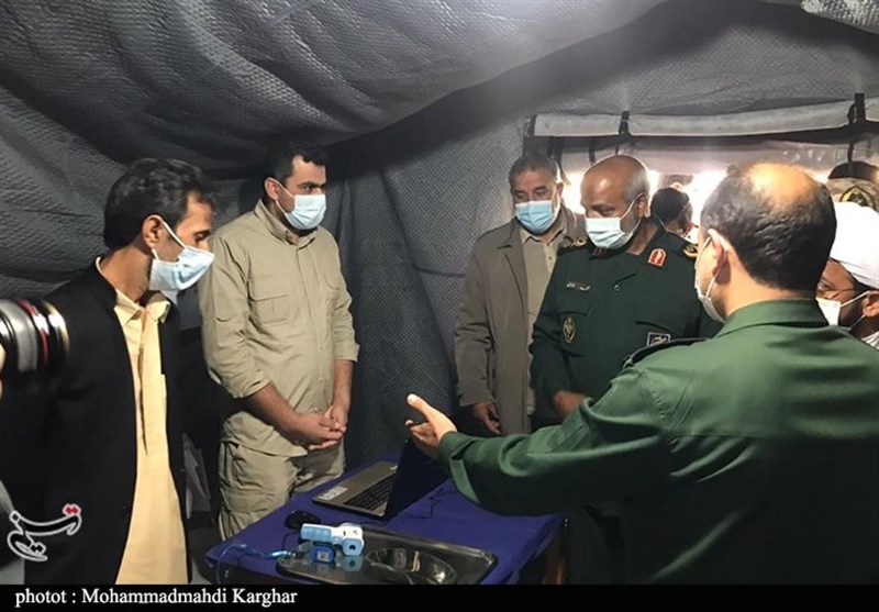 استان کرمان , سیل , سیل زده , بیمارستان , شهید , شهید سپهبد قاسم سلیمانی , 