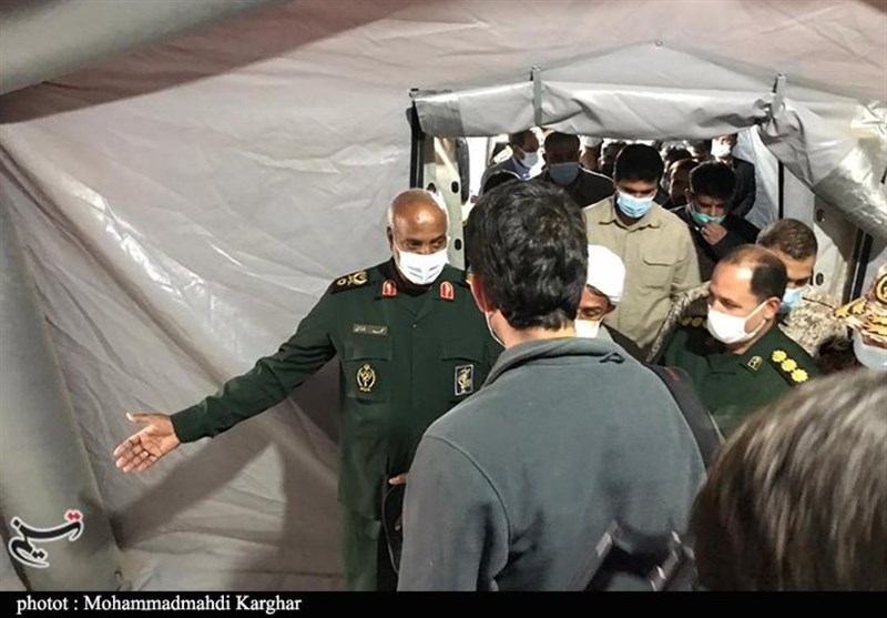 استان کرمان , سیل , سیل زده , بیمارستان , شهید , شهید سپهبد قاسم سلیمانی , 