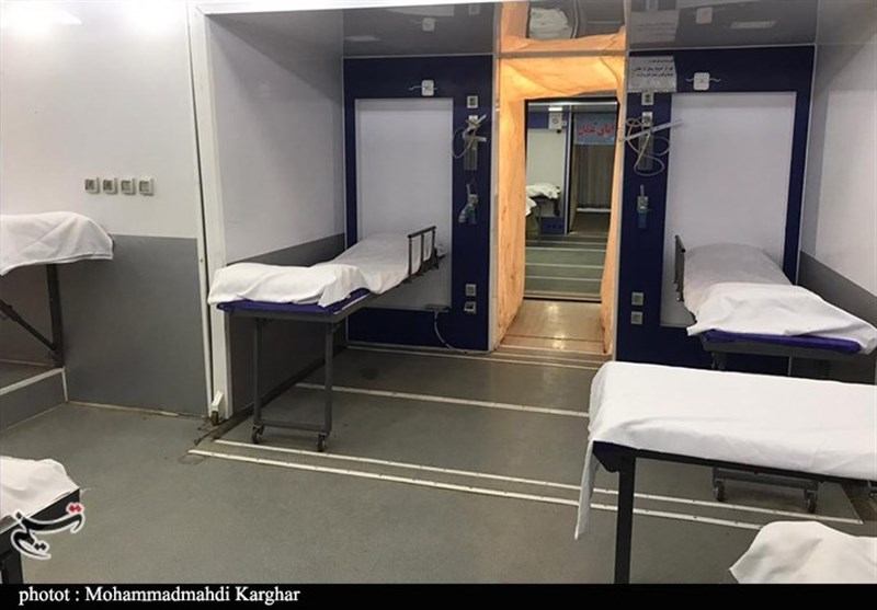 استان کرمان , سیل , سیل زده , بیمارستان , شهید , شهید سپهبد قاسم سلیمانی , 
