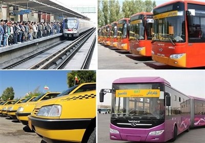 انتقال مردم از 9نقطه تهران به مصلی برای وداع با امام خامنه‌‌ای