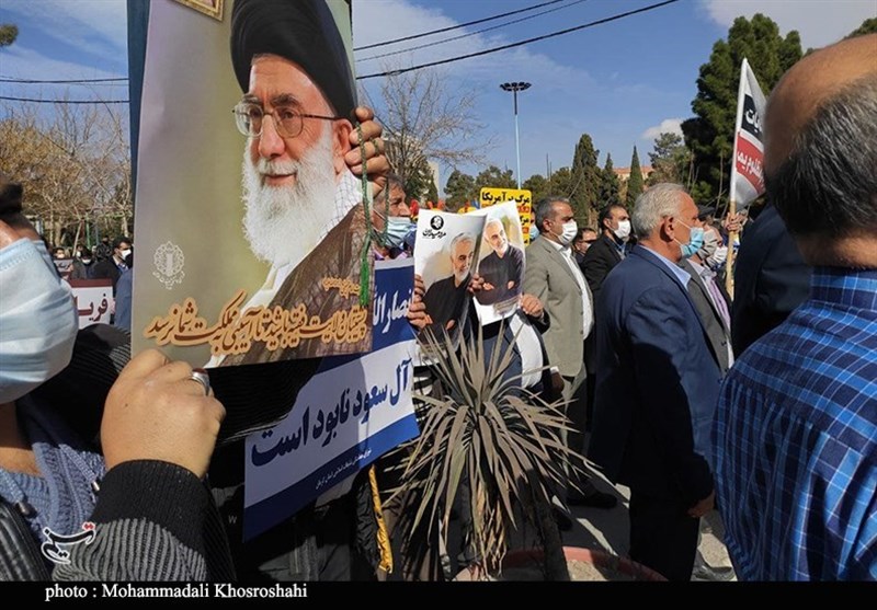 استان کرمان , جبهه مقاومت اسلامی , راهپیمایی ,