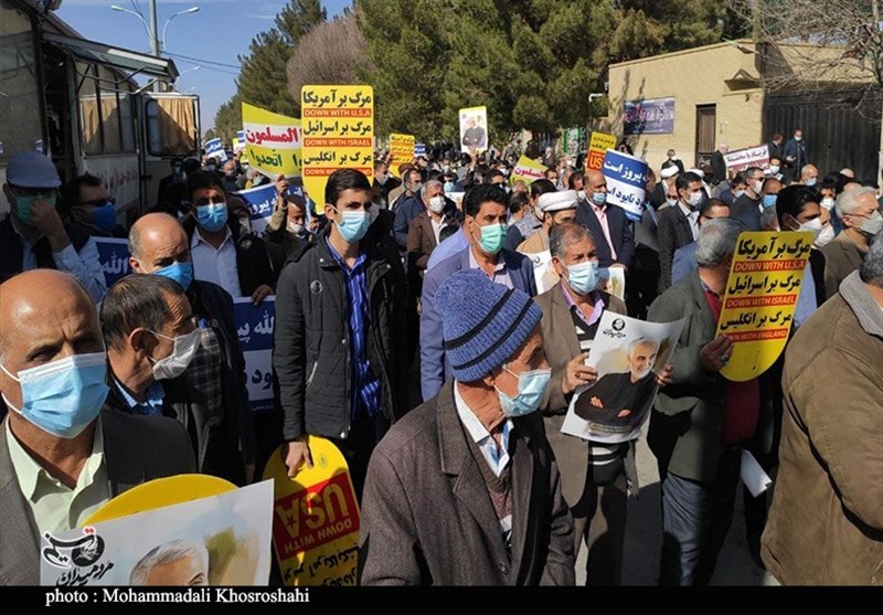 استان کرمان , جبهه مقاومت اسلامی , راهپیمایی ,