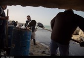 آلودگی نفتی جزیره خارگ‎
