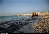 آلودگی نفتی جزیره خارگ‎