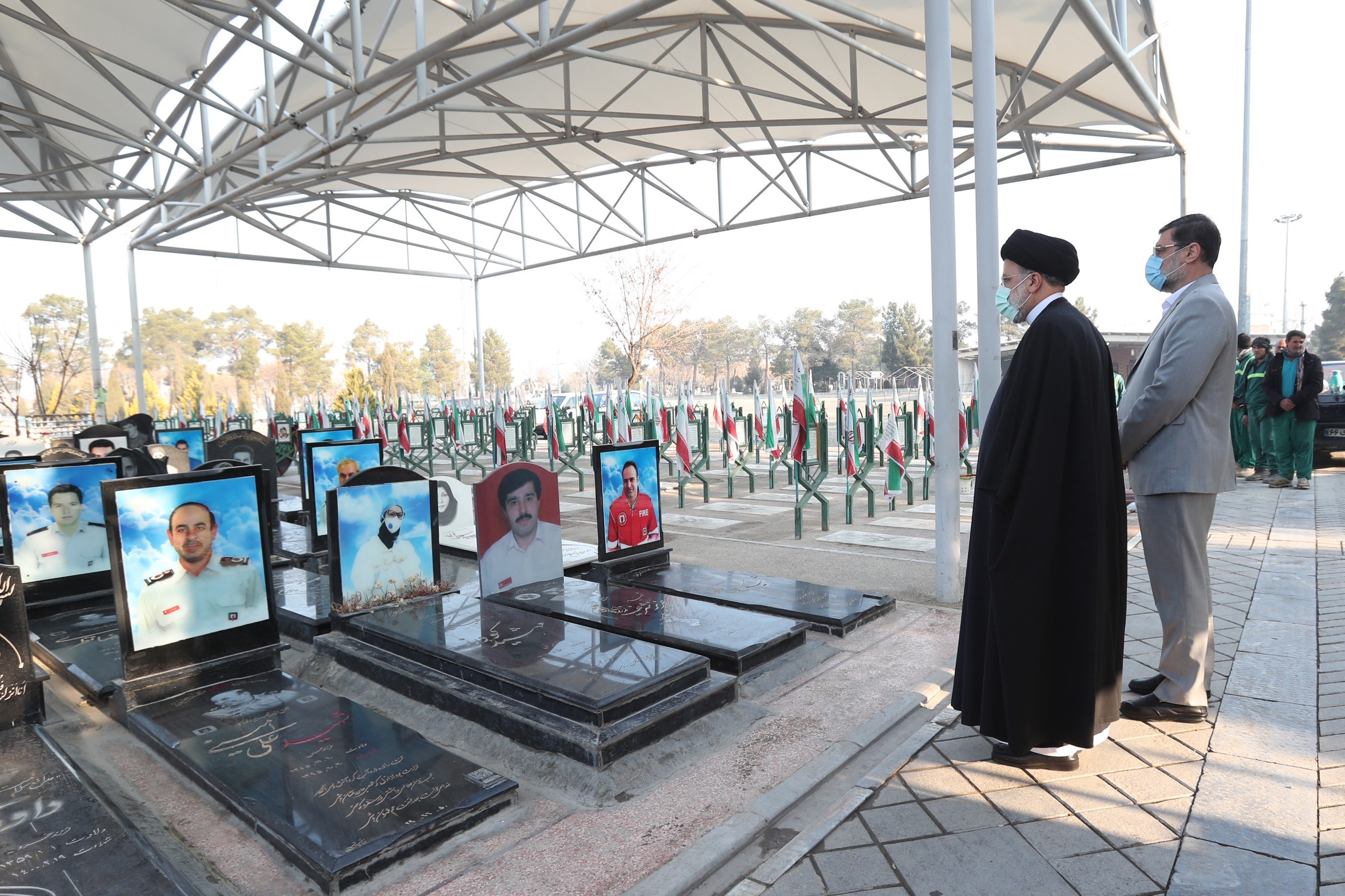 آیت الله سیدابراهیم رئیسی , دولت سیزدهم , حادثه ساختمان پلاسکو , آتشنشانی , شهدای آتش نشان ,