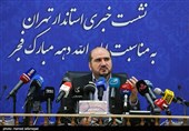 اولین نشست خبری محسن منصوری استاندار تهران