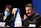 مجید سعیدی بازیگر فیلم لایه‌های دروغ در سومین روز چهلمین جشنواره فیلم فجر