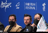 امین حیایی بازیگر فیلم برف آخر در سومین روز چهلمین جشنواره فیلم فجر