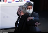 در حاشیه نشست خبری فیلم لایه‌های دروغ در سومین روز چهلمین جشنواره فیلم فجر