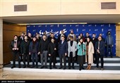 عوامل فیلم لایه‌های دروغ پیش از شروع اکران فیلم در سومین روز چهلمین جشنواره فیلم فجر