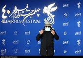 رضا عطاران بازیگر در سومین روز چهلمین جشنواره فیلم فجر