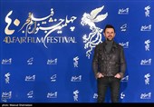 امین حیایی بازیگر فیلم برف آخر قبل از شروع اکران این فیلم در سومین روز چهلمین جشنواره فیلم فجر