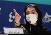 لاله مرزبان بازیگر فیلم نگهبان شب درنشست خبری هفتمین روز از چهلمین جشنواره فیلم فجر