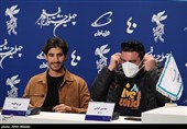  محسن کیایی و تورج الوند بازیگر فیلم نگهبان شب در هفتمین روز از چهلمین جشنواره فیلم فجر