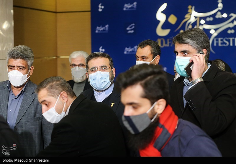 حضور وزیر ارشاد در جشنواره فیلم فجر