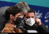  محسن کیایی بازیگر فیلم نگهبان شب در هفتمین روز از چهلمین جشنواره فیلم فجر