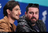  محسن کیایی و تورج الوند بازیگر فیلم نگهبان شب در هفتمین روز از چهلمین جشنواره فیلم فجر