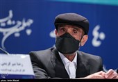 علی اکبر اصانلو بازیگر فیلم نگهبان شب در هفتمین روز از چهلمین جشنواره فیلم فجر