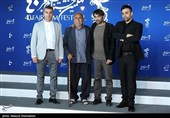 عوامل فیلم سینمایی درب پیش از اکران در آخرین روز چهلمین جشنواره فیلم فجر