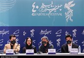  نشست خبری فیلم سینمایی نمور در آخرین روز چهلمین جشنواره فیلم فجر