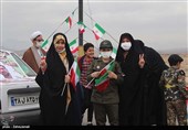 حضور پرشکوه قزوینی‌ها در راهپیمایی 22 بهمن/ همه با خودرو و موتور به میادین آمدند