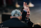امین حیایی در مراسم اختتامیه چهلمین جشنواره فیلم فجر