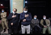 وداع با پیکر شهید مدافع حرم امیرعلی محمدیان
