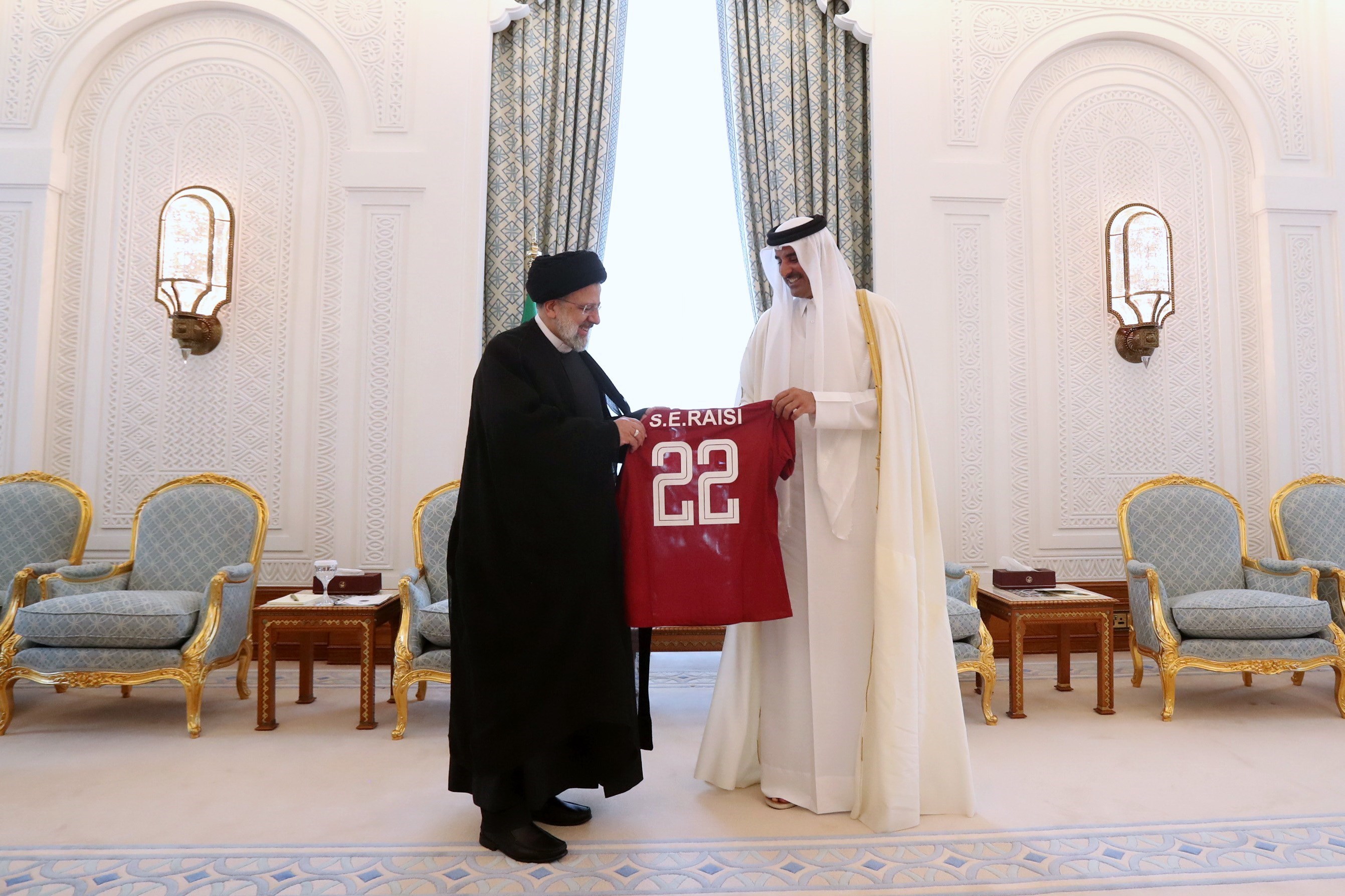 آیت الله سیدابراهیم رئیسی , دولت سیزدهم , کشور قطر ,