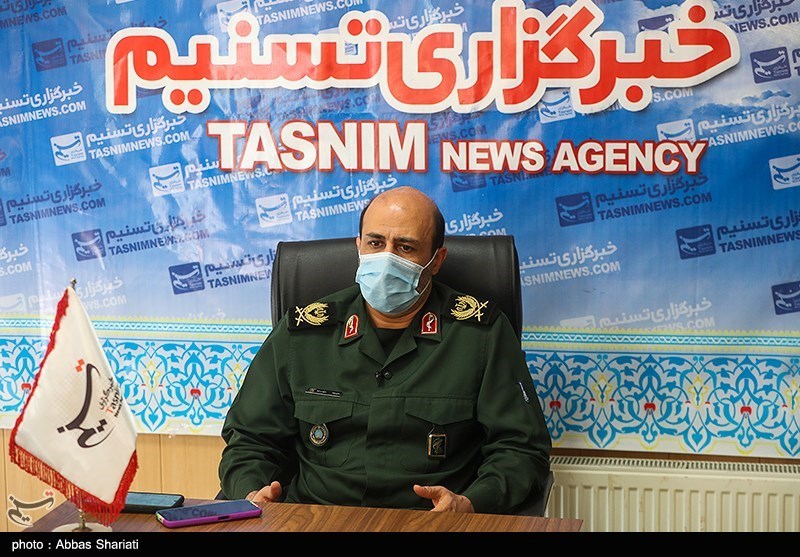 حضور فرمانده سپاه استان البرز در دفتر خبرگزاری تسنیم کرج