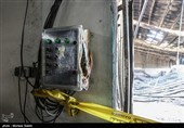 آتش سوزی در کارگاه قالیشویی در اصفهان