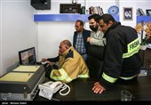 آتش سوزی در کارگاه قالیشویی در اصفهان