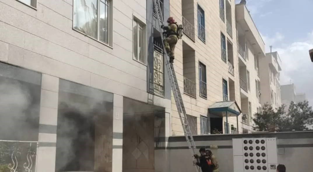 آتش‌نشانی , سازمان آتش‌نشانی تهران , آتش‌سوزی , حوادث , 