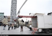 نمایشگاه دستاورد های نیروی زمینی سپاه به مناسبت روز پاسدار