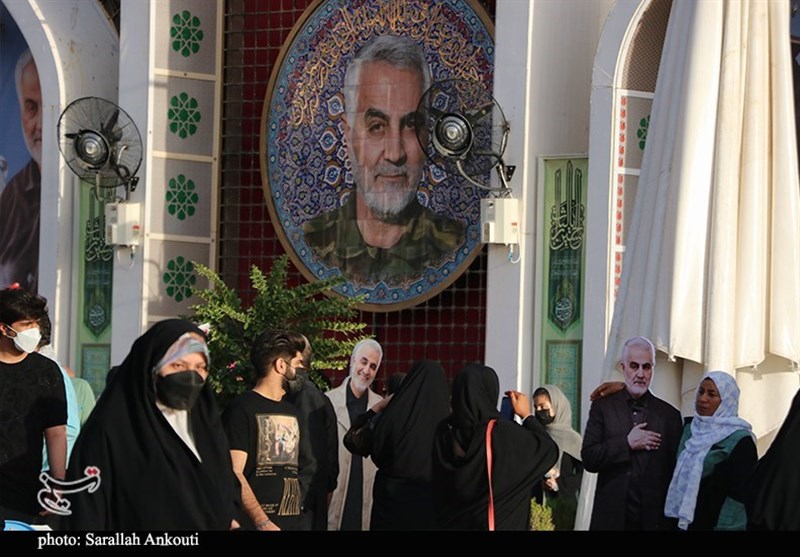 استان کرمان , شهید , خانواده شهدا , شهید سپهبد قاسم سلیمانی , جبهه مقاومت اسلامی , 