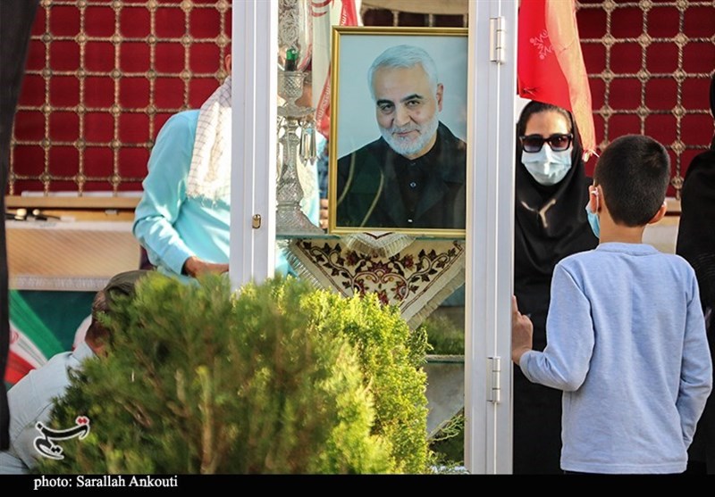 استان کرمان , شهید , خانواده شهدا , شهید سپهبد قاسم سلیمانی , جبهه مقاومت اسلامی , 