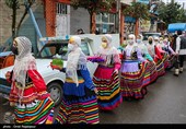 استقبال از نوروز با کارناوال شادی در واجارگاه گیلان