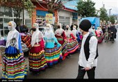 استقبال از نوروز با کارناوال شادی در واجارگاه گیلان