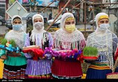 استقبال از نوروز با کارناوال شادی در واجارگاه گیلان