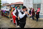 استقبال از نوروز با کارناوال شادی در واجارگاه گیلان