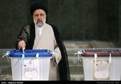  حضور سیدابراهیم رئیسی پای صندوق رأی 