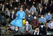 اولین نماز جمعه تهران پس از همه گیری کرونا