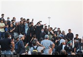 زائران اربعین حسینی در مرز شلمچه