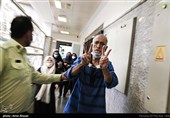 پدر بابک خرمدین در دادسرای جنایی پس از قتل فرزندش