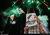 شادی مردم پس از پیروزی سید ابراهیم رئیسی در سیزدهمین دوره انتخابات ریاست جمهوری