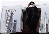  مراسم بدرقه رئیس جمهور به کشور قطر 