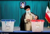  حضور رهبر معظم انقلاب در انتخابات ۱۴۰۰ 
