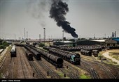  روز دوم آتش سوزی پالایشگاه تهران 